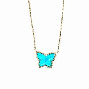 Kendra Scott Lillia Turquoise Opal Necklace